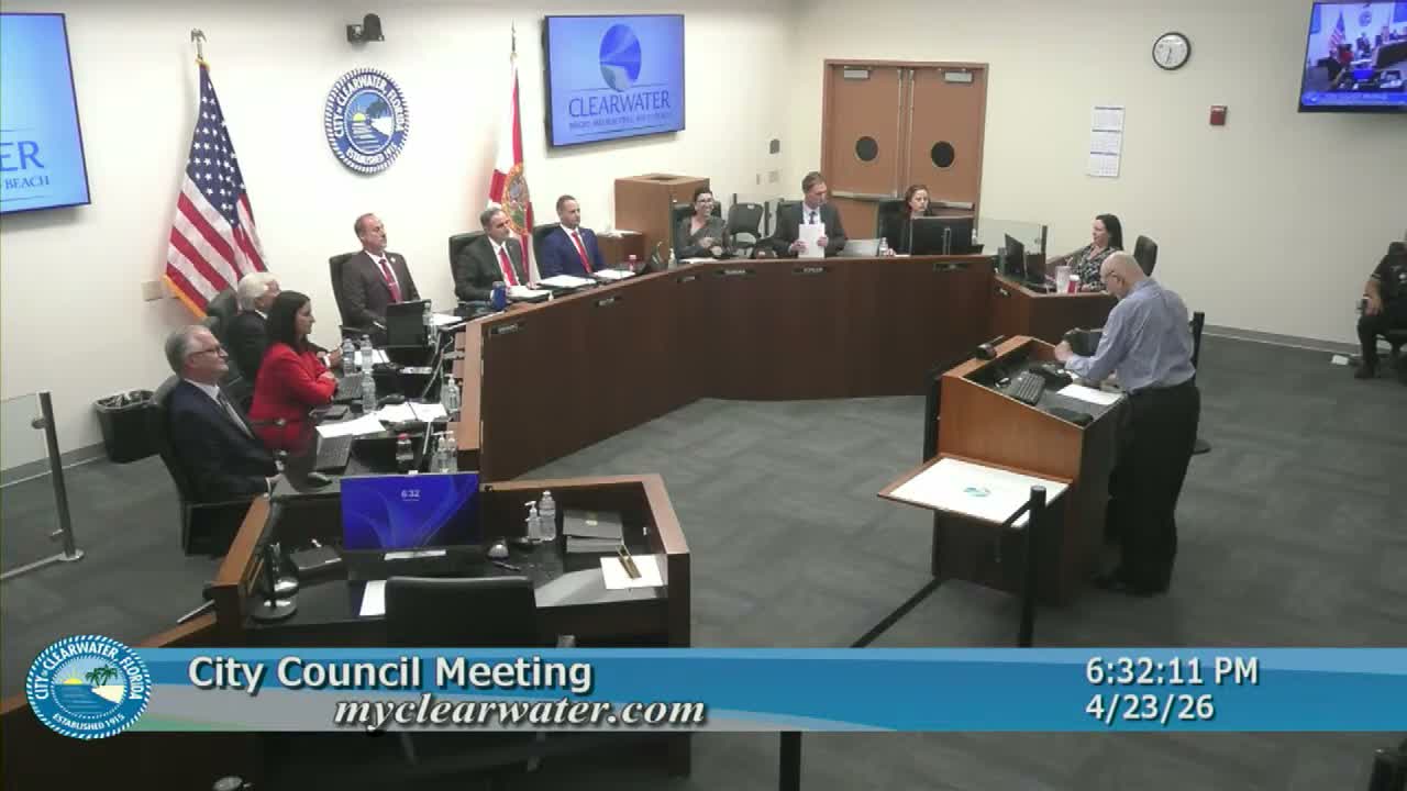 Residents press Clearwater council on hotel-density transfers, 850 Bayway conversions and Greenwood armory outreach