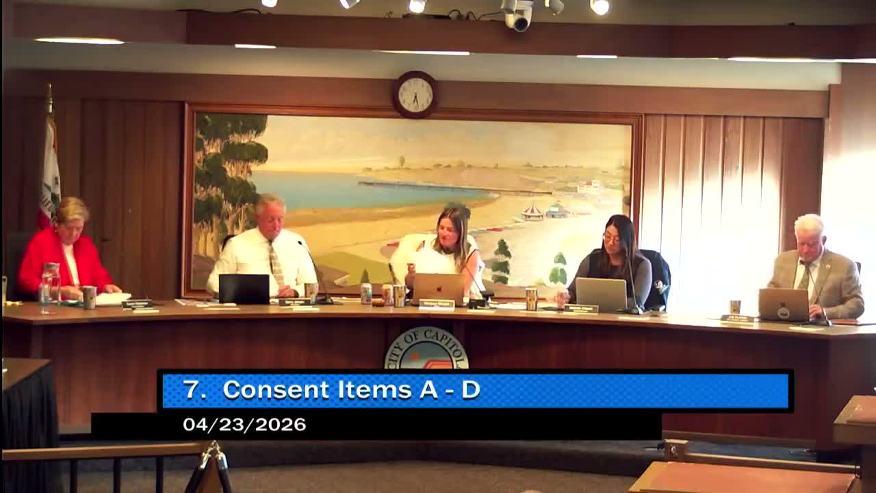 Capitola council approves release of wharf master‑plan RFP, directs staff to keep terms flexible