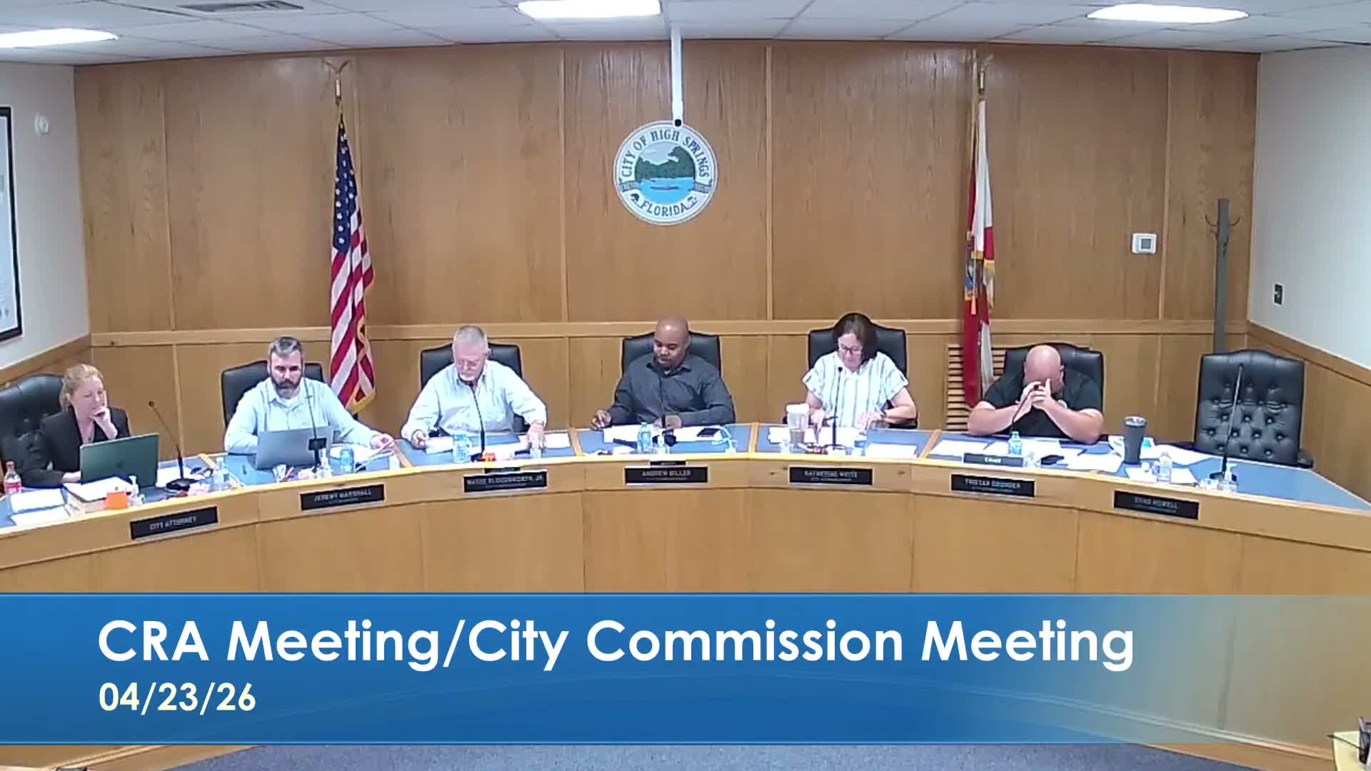 High Springs commission approves ordinance allowing alternates on plan board