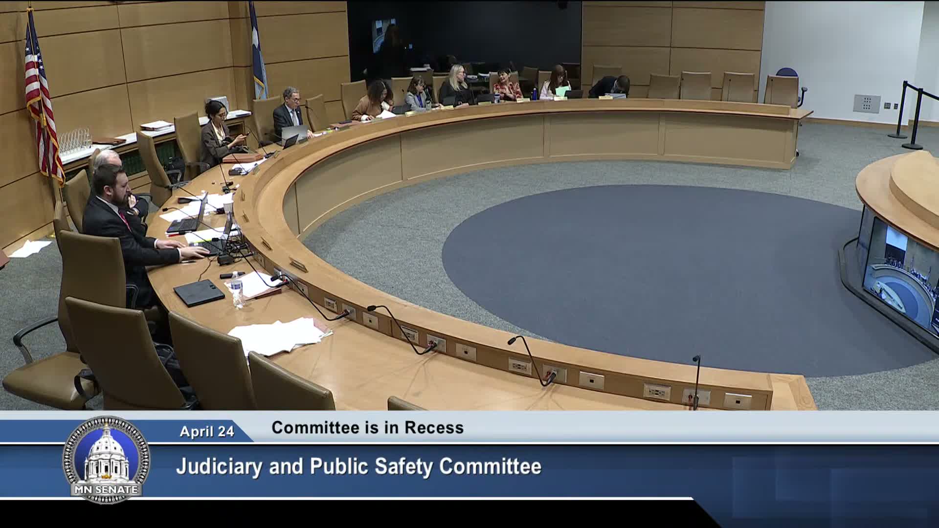 Committee strips program‑integrity language from SF 43‑99 and lays bill over