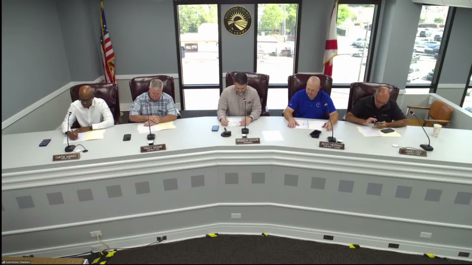 Houston County officials propose $44,017.50 budget amendment to buy jail mats as inmate population rises