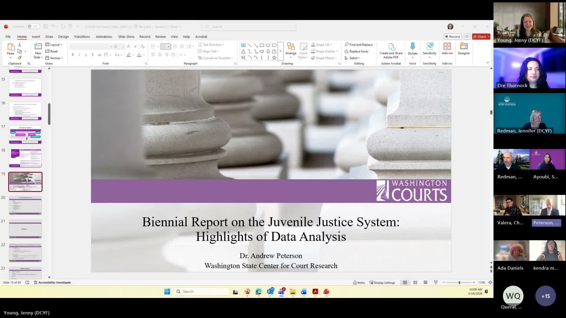 State juvenile justice data book shows overall declines but rising share of violent offenses