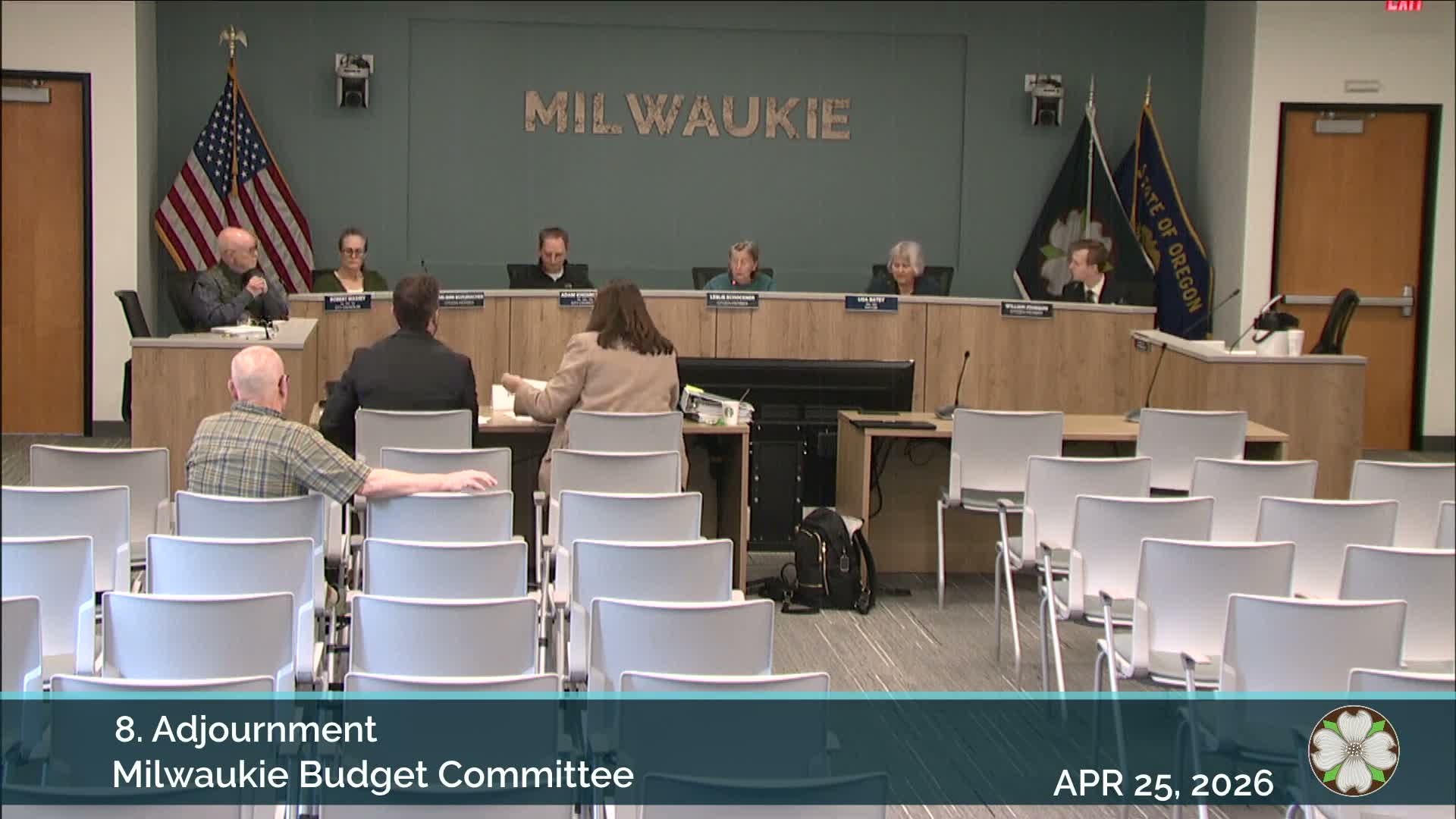 Milwaukie budget committee continues public hearing and schedules full-day presentations for May 2