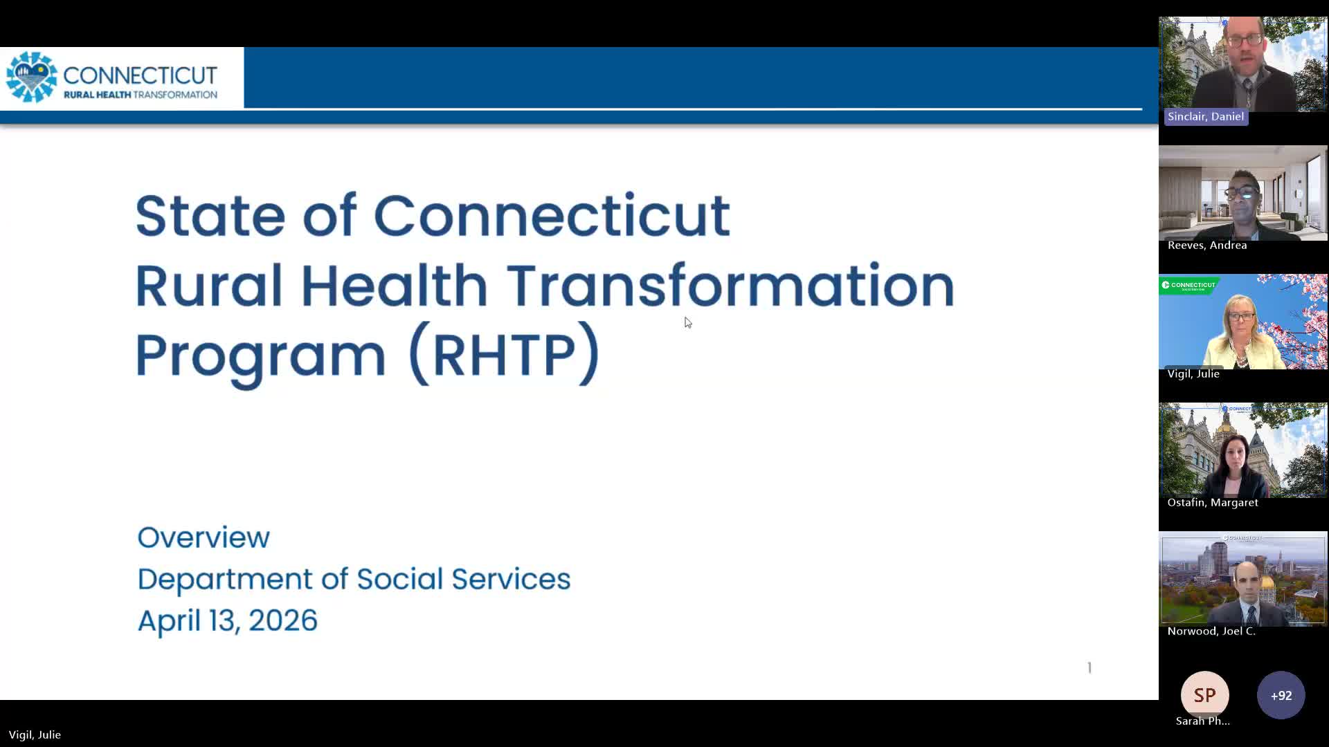 Connecticut plans to deploy $154 million in federal rural health funds; DSS outlines 30-project rollout
