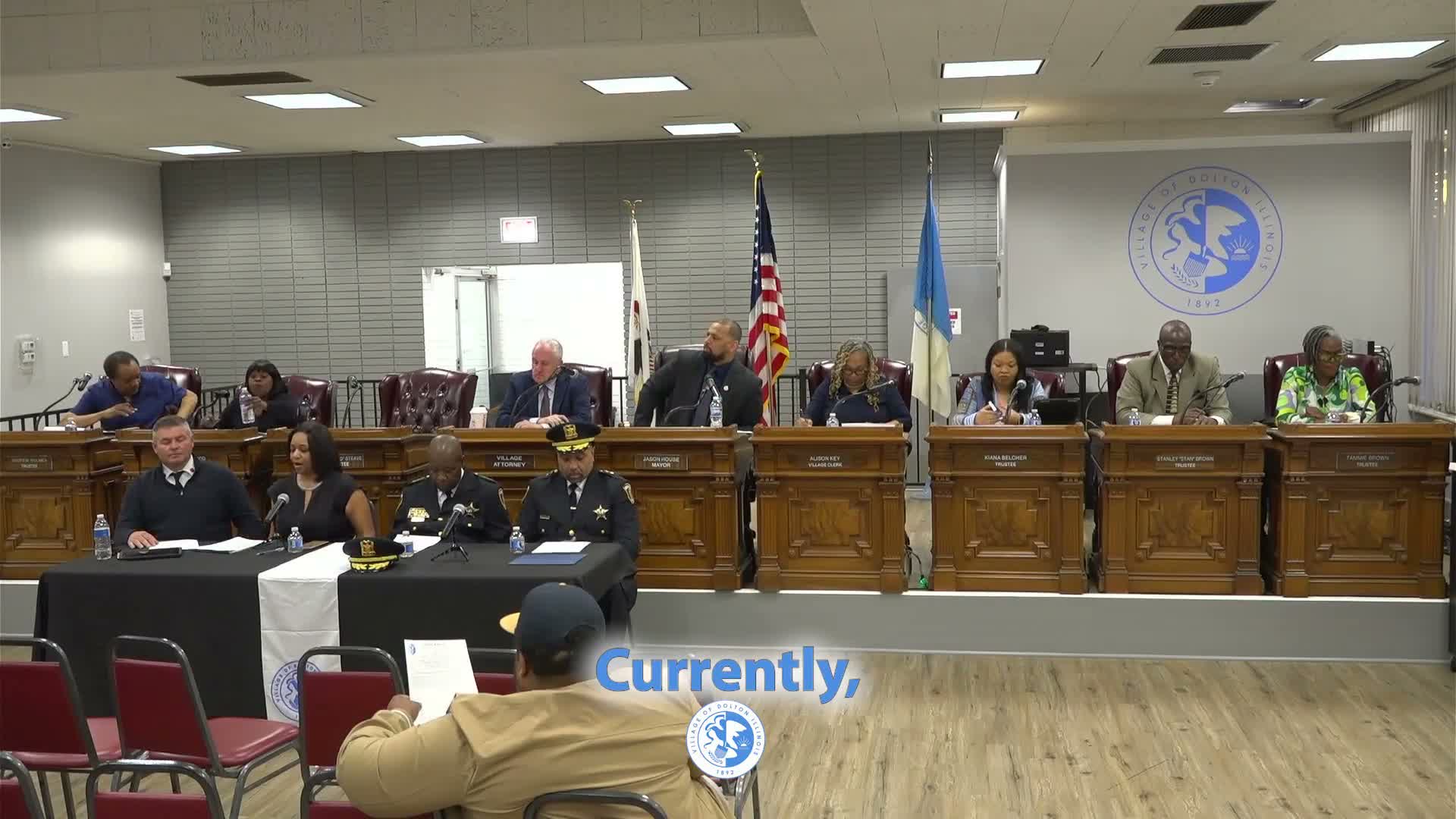Dolton board to consider opening interest-bearing accounts at United Trust Bank