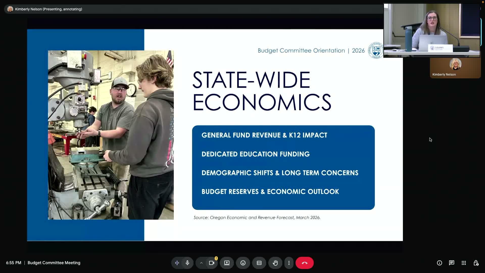 Corvallis SD 509J budget committee receives orientation as district braces for enrollment decline and state revenue shifts