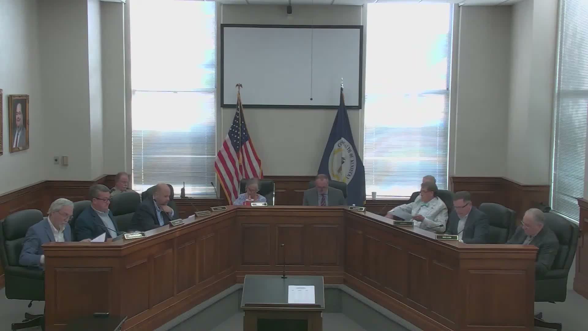Clark County meeting: DAR marker request, audit contract, library and park appointments and a road-funding discussion