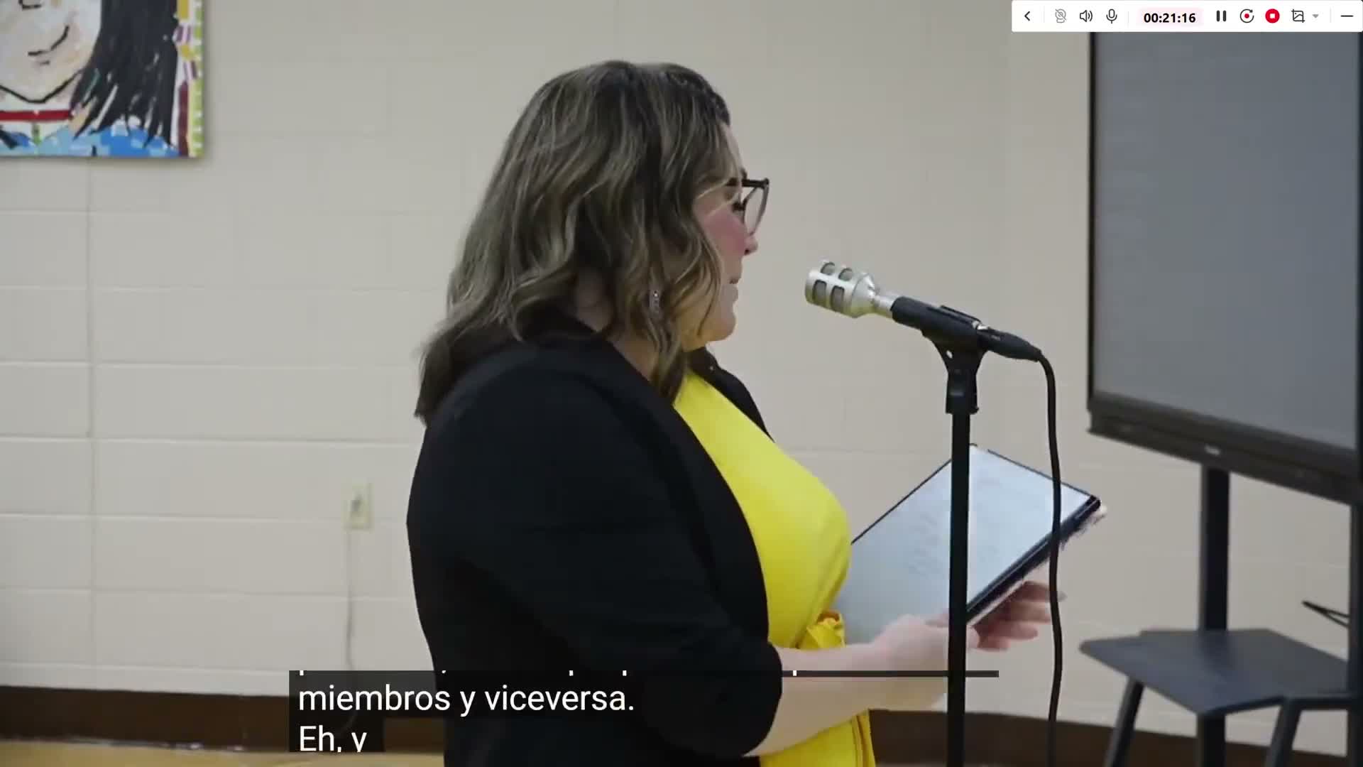 PSEA-affiliated speaker says 22 grievances resolved; others remain under review