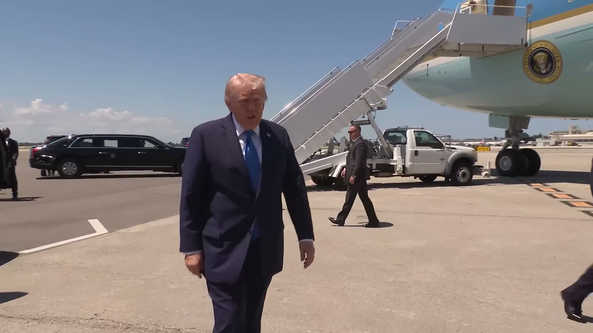 President cancels overseas meeting, says “Iran cannot have a nuclear weapon”