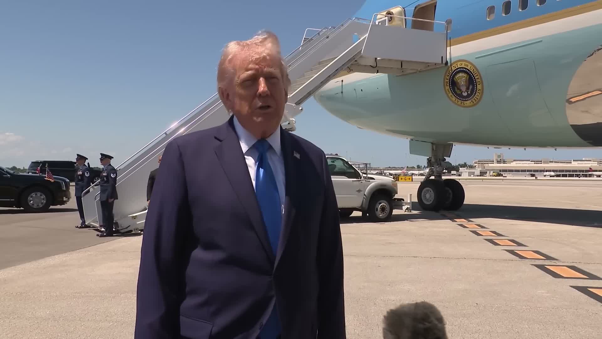 President backs U.S. leadership in crypto and AI, says inspector general will look into high federal building costs
