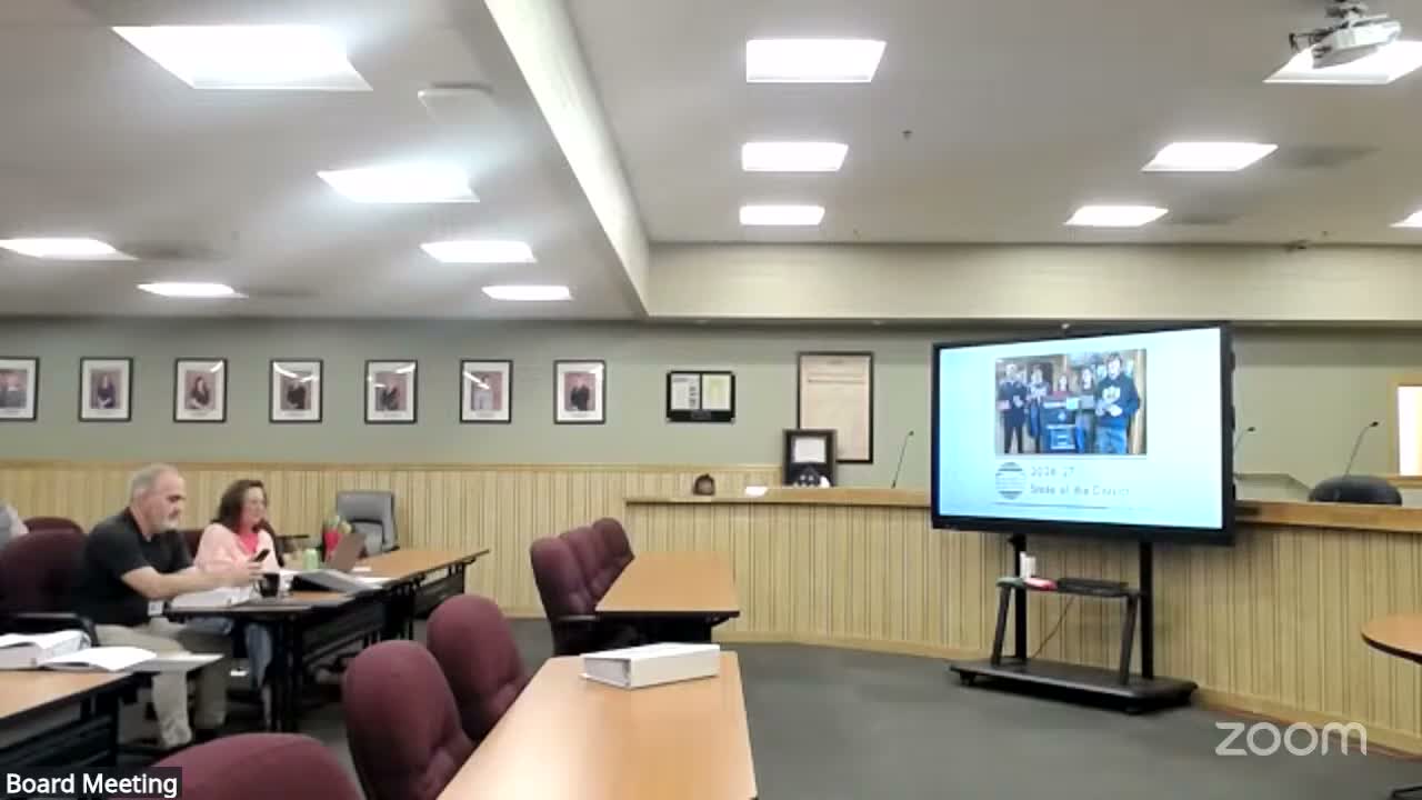Business director tells budget committee supplemental shifts move federal forest fees to reserves; year-end balance projected at roughly $7M