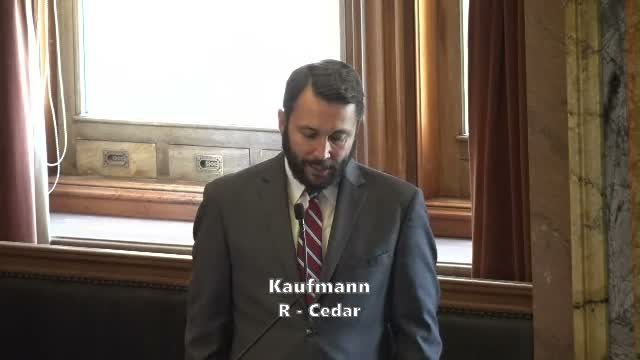 House recesses for party caucuses after brief business; lawmakers report budget progress
