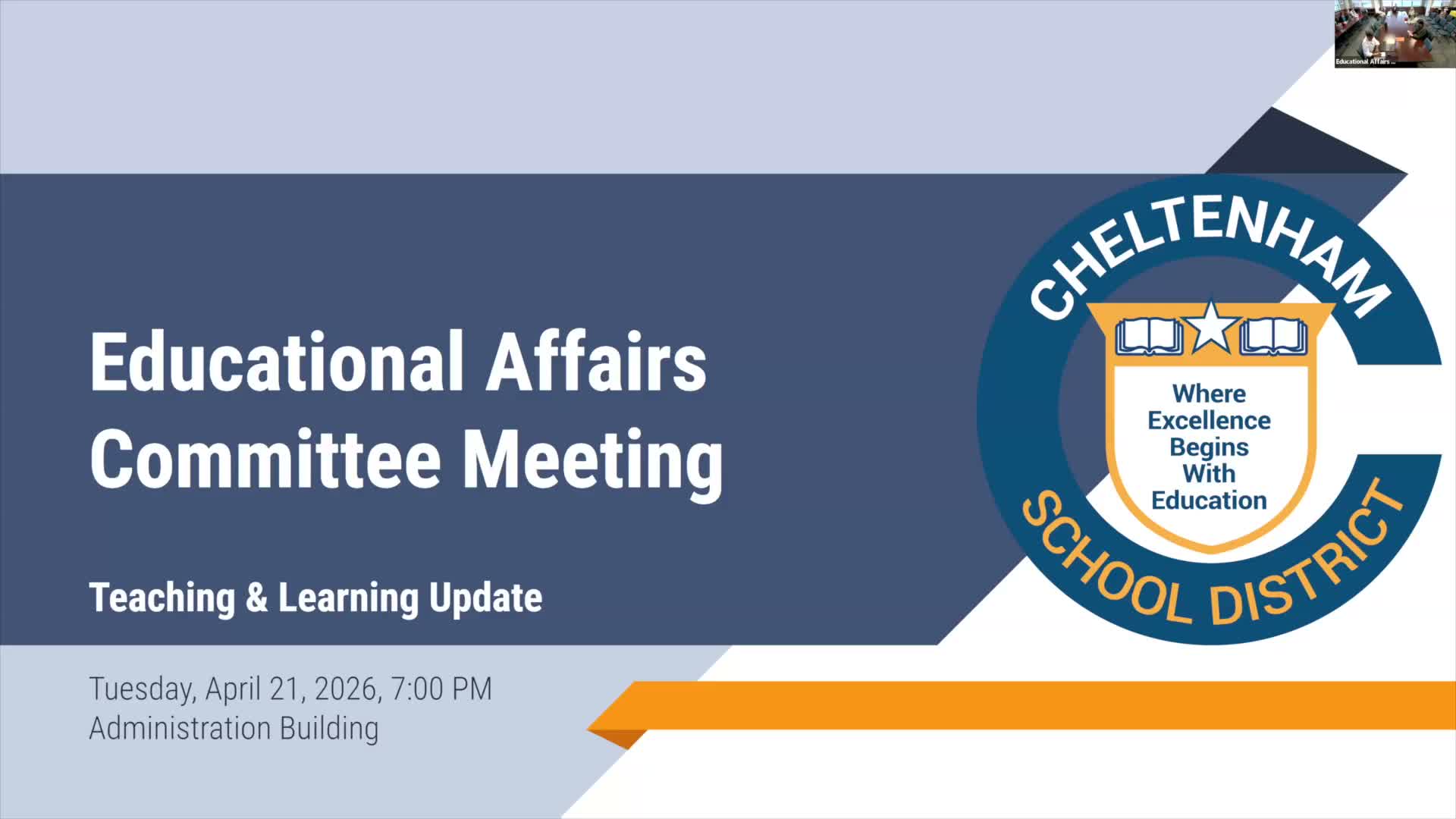 Cheltenham administrators recommend Amplify CKLA adoption, outline next year’s K–5 math and science plans