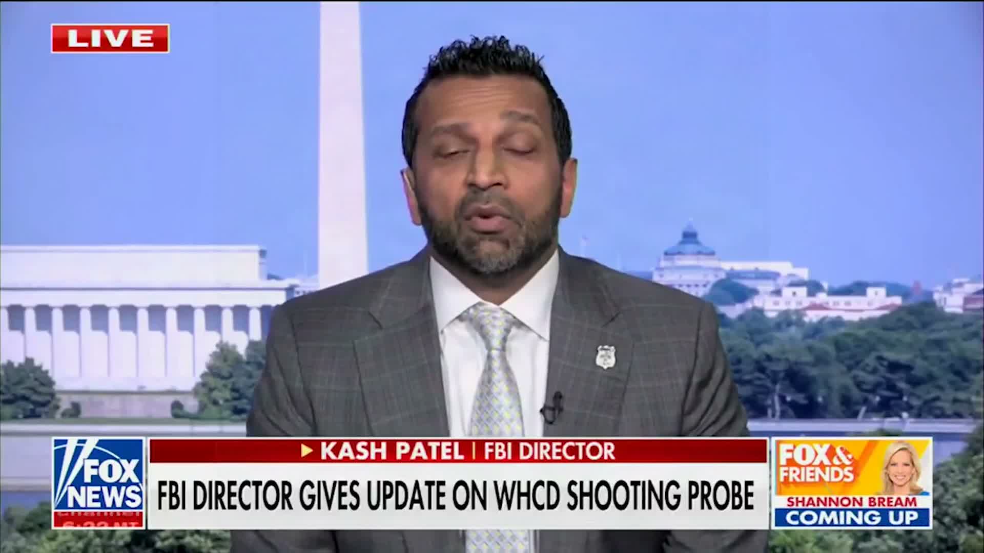FBI official says nationwide interviews and evidence flown to Quantico after tragic event