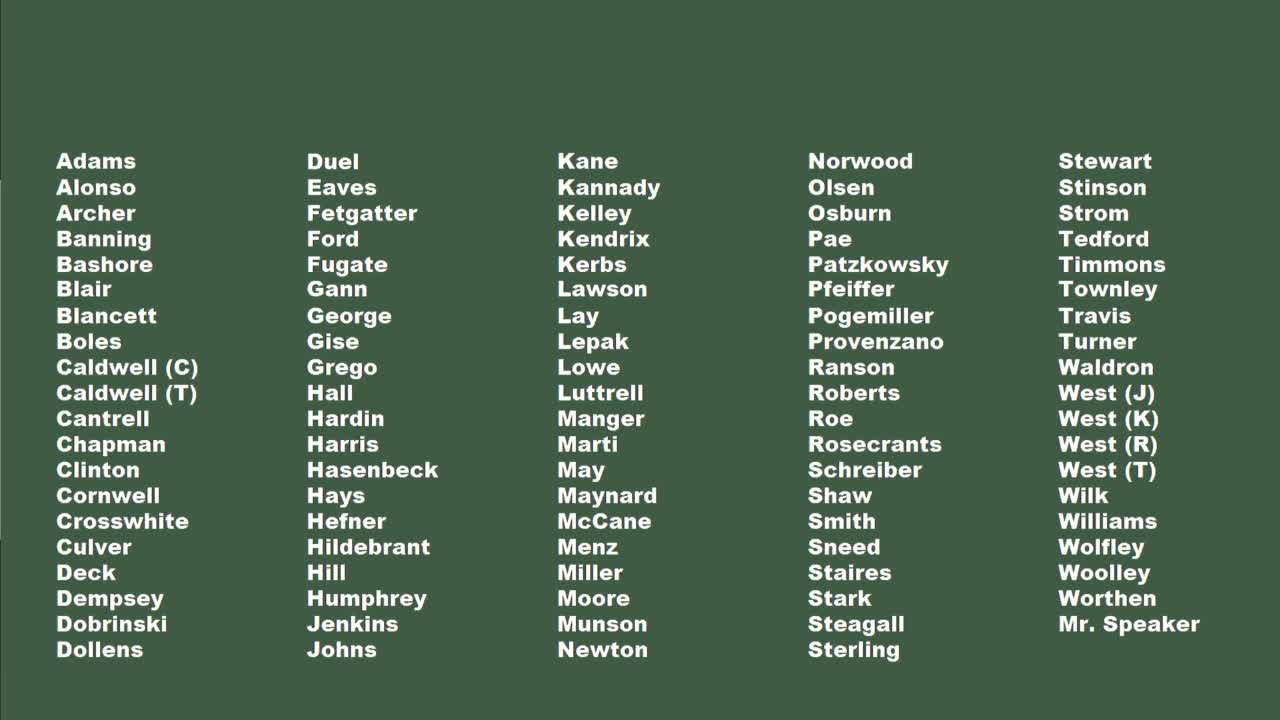 House adopts resolution designating May as Asthma and Allergy Awareness Month