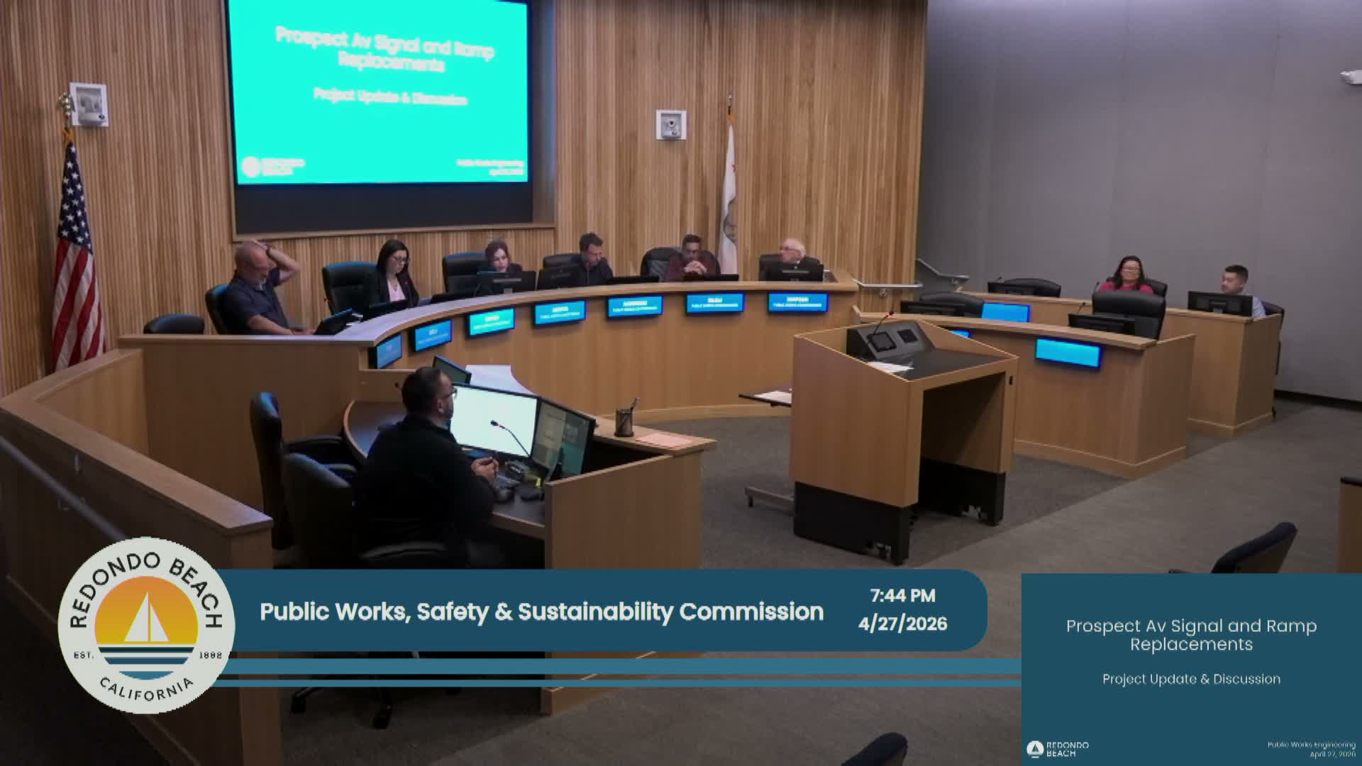Redondo Beach advances Prospect Avenue signal and curb‑ramp modernization plans