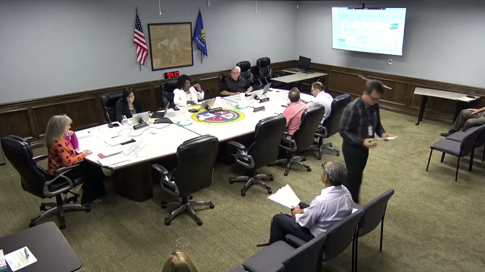 Property owner disputes assessor's valuation at Oklahoma County BOE hearing