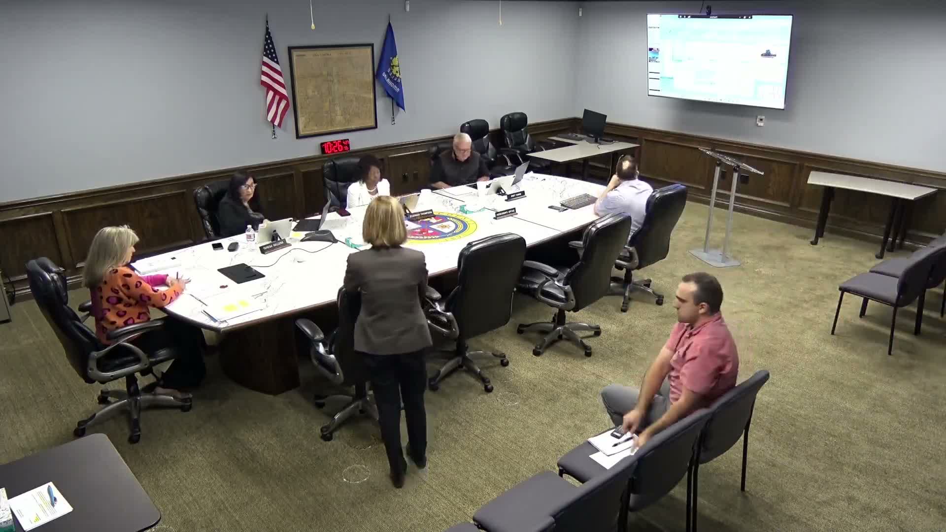 Caller challenges pool-related assessment in Oklahoma County BOE phone hearing