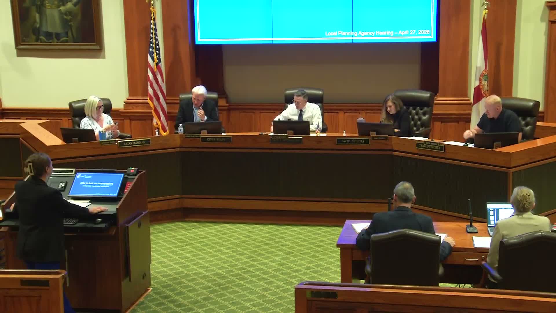 Lee County LPA recommends cleanup and multiple LDC amendments, including streamlined mine approvals and shipping‑container rules