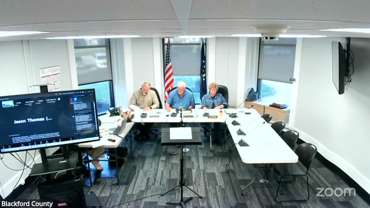 Commissioners approve claims and payroll, appoint Michelle Walker to APC; OCRA liaison offers CDBG and Main Street assistance