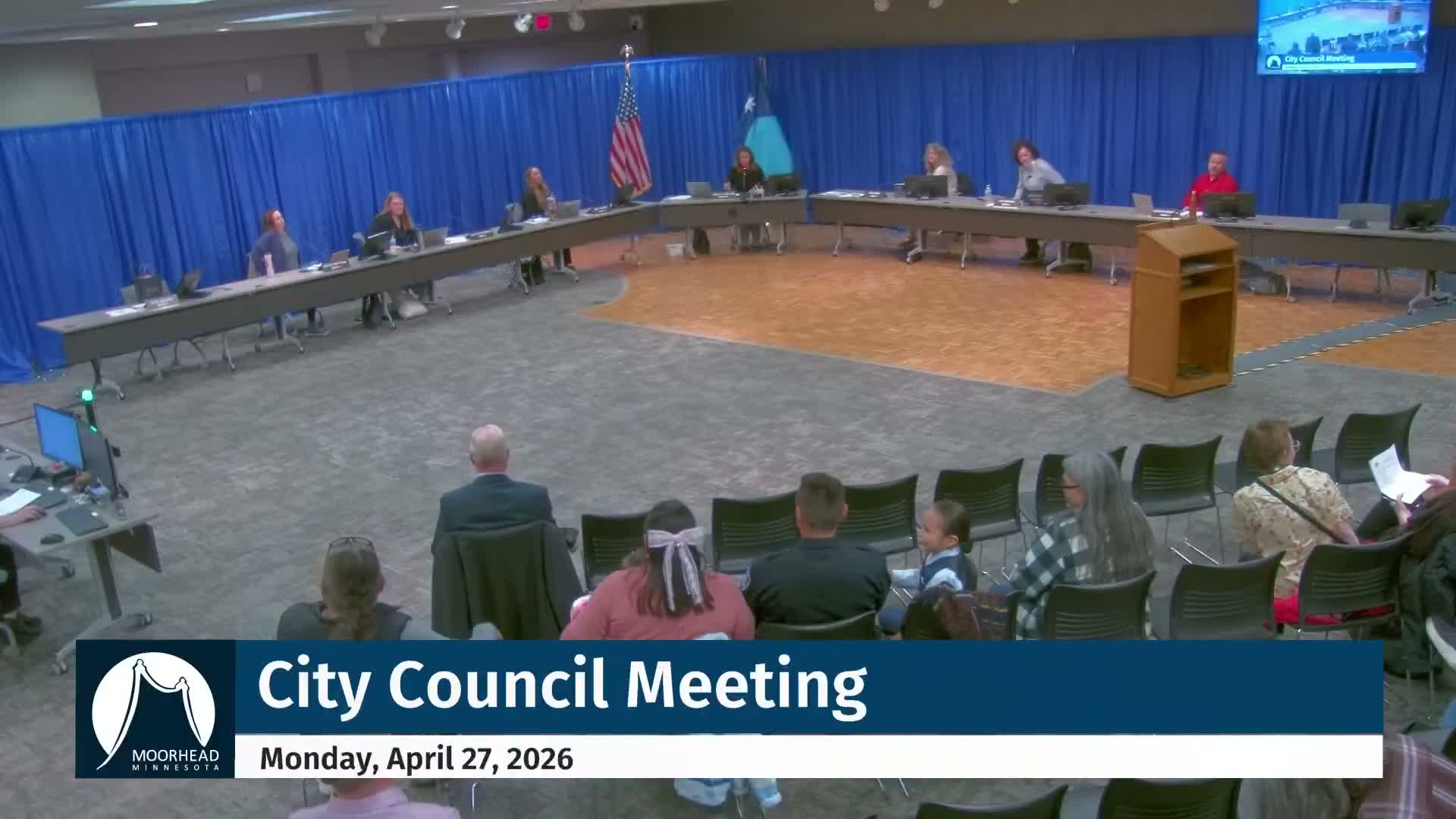 Votes at a glance: key Moorhead council actions on April 27, 2026