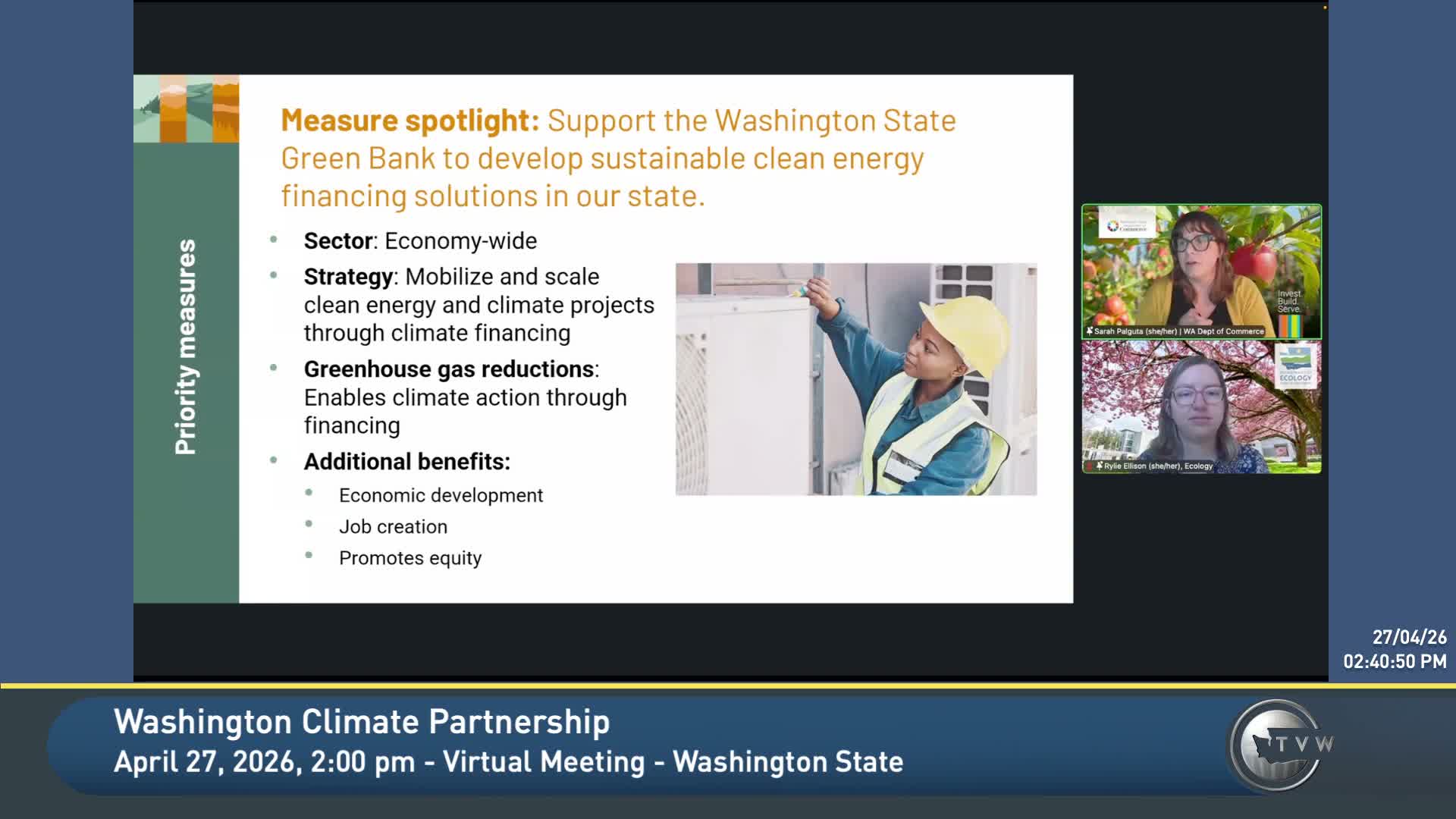 Officials outline implementation challenges: federal funding uncertainty, Green Bank funding and next steps