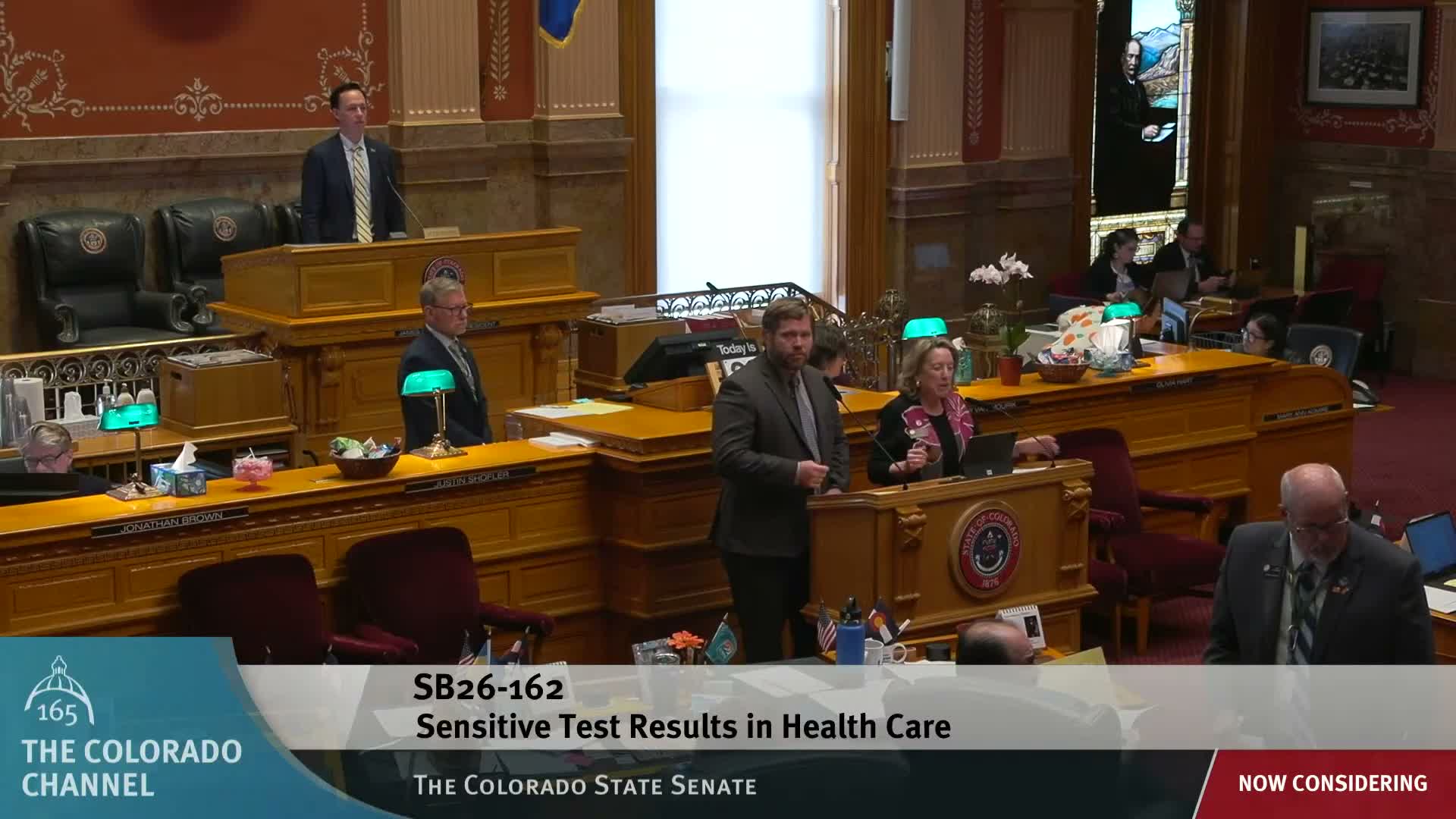 Senator recounts alarming portal result as Senate adopts bill to allow short hold on cancer test results