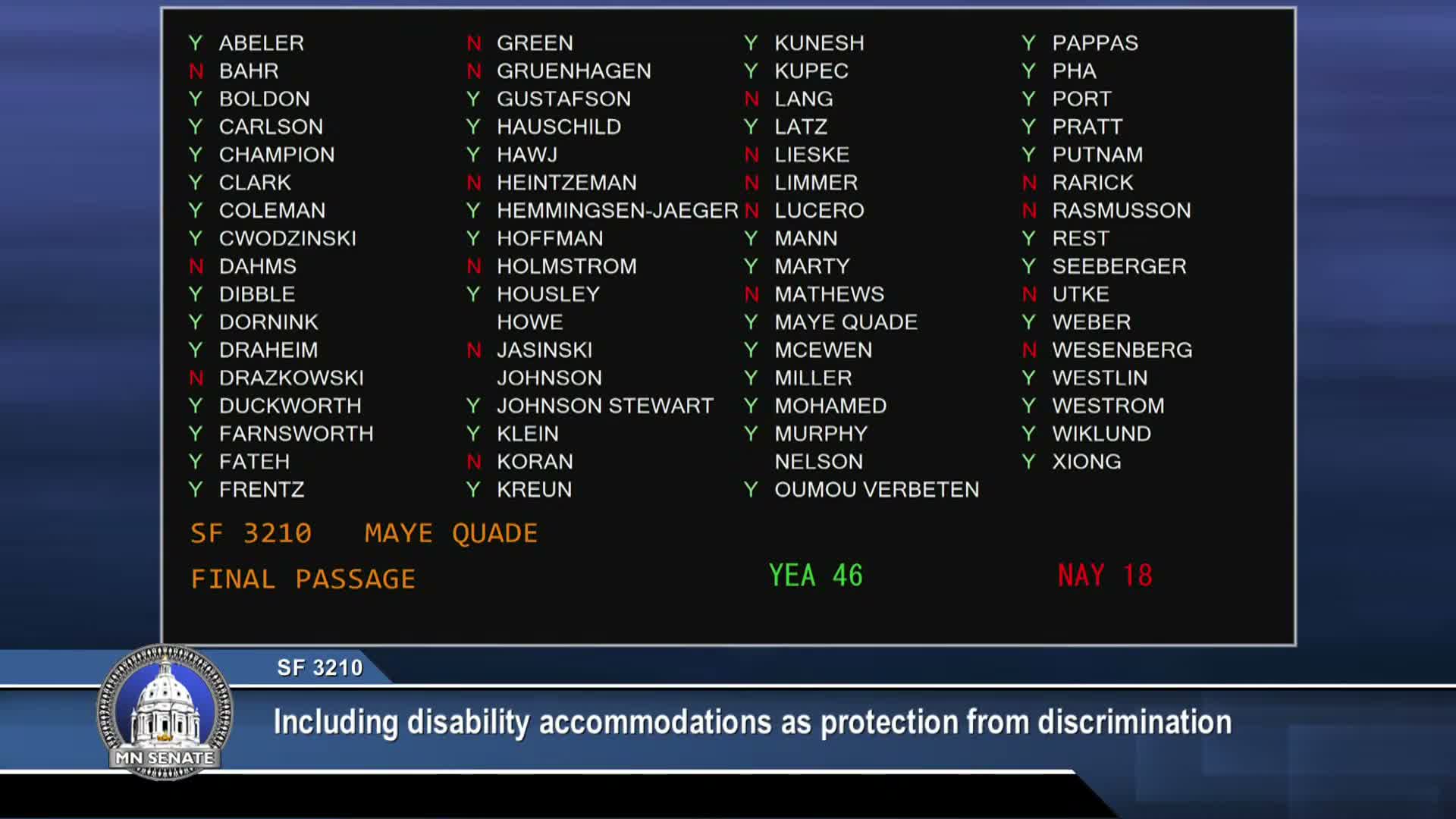 Senate unanimously passes payment-transparency bill to help subcontractors on public projects