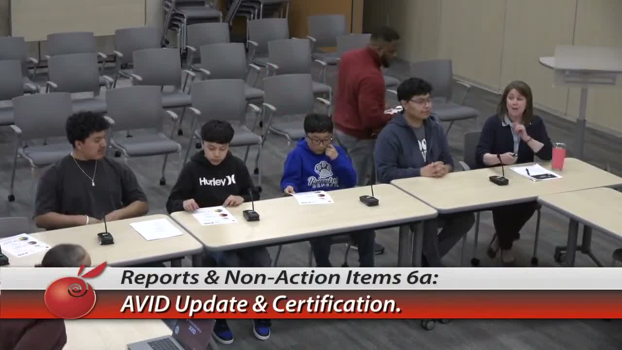 AVID presenters tell Roseville school board the program reaches nearly 3,900 students and faces wait-list pressures