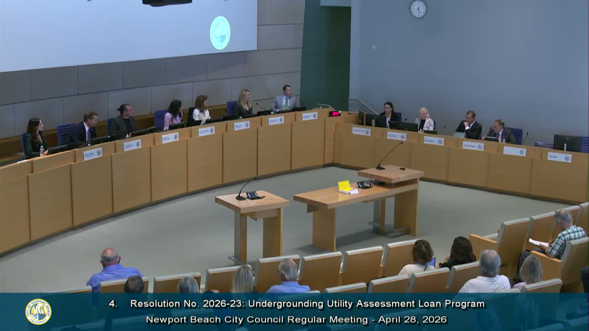 Council continues undergrounding hardship loan proposal, asks staff to seek private financing options