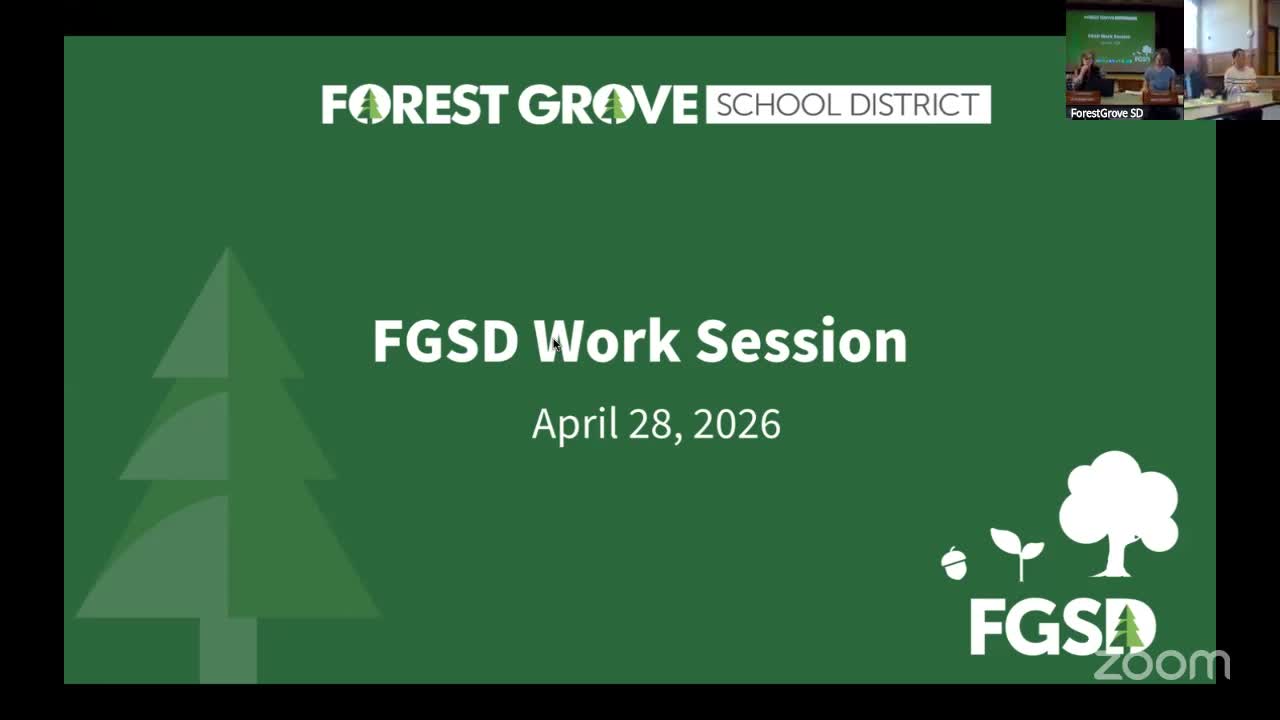 Forest Grove names incoming high‑school principal and highlights three RAMP‑recognized counseling programs