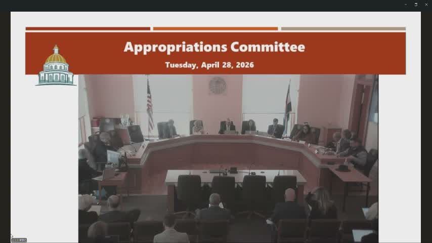 Senate Appropriations advances slate of bills; second‑look criminal justice measure passes 4–3
