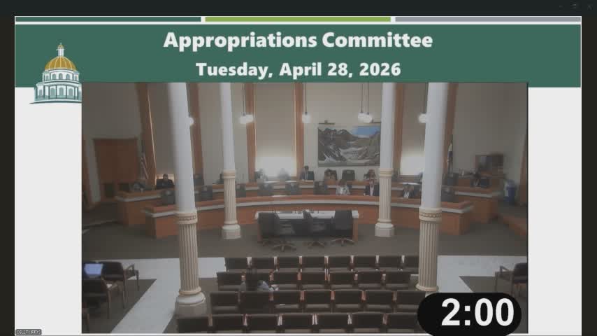 Appropriations panel approves DNR equipment amendment after debate over relevance to collision bill