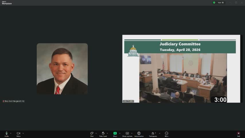 Panel advances earned‑time changes and a prison capacity working group despite law‑enforcement opposition