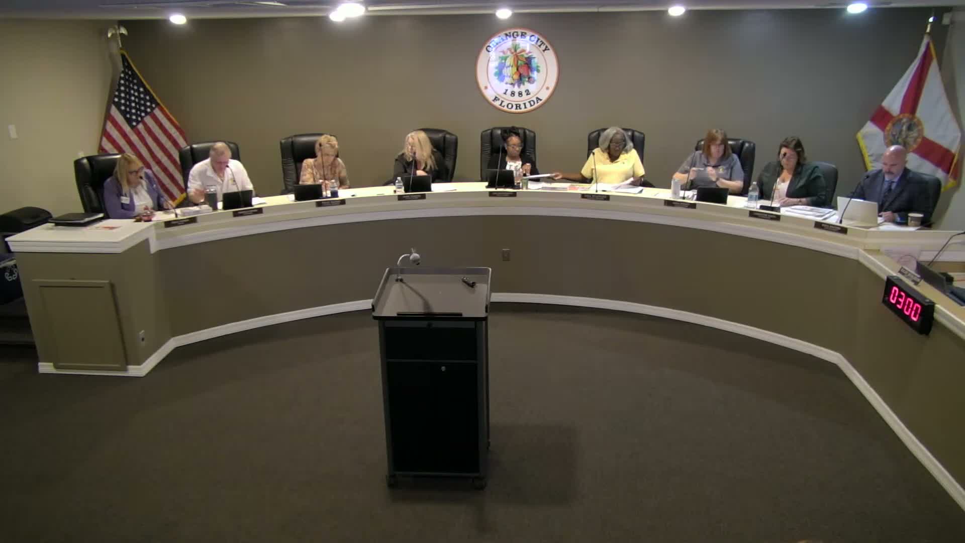 Council advances five‑year capital improvement schedule at first reading; approves two Valentine Park event parking requests