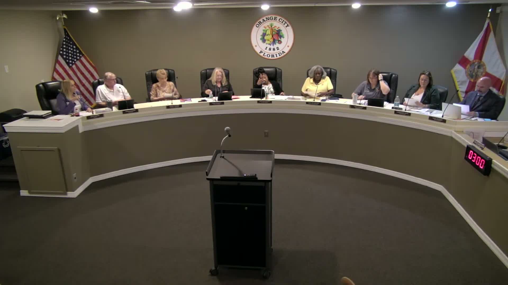 Tensions flare at Orange City Council over mayor's social posts; councilmember withdraws from race