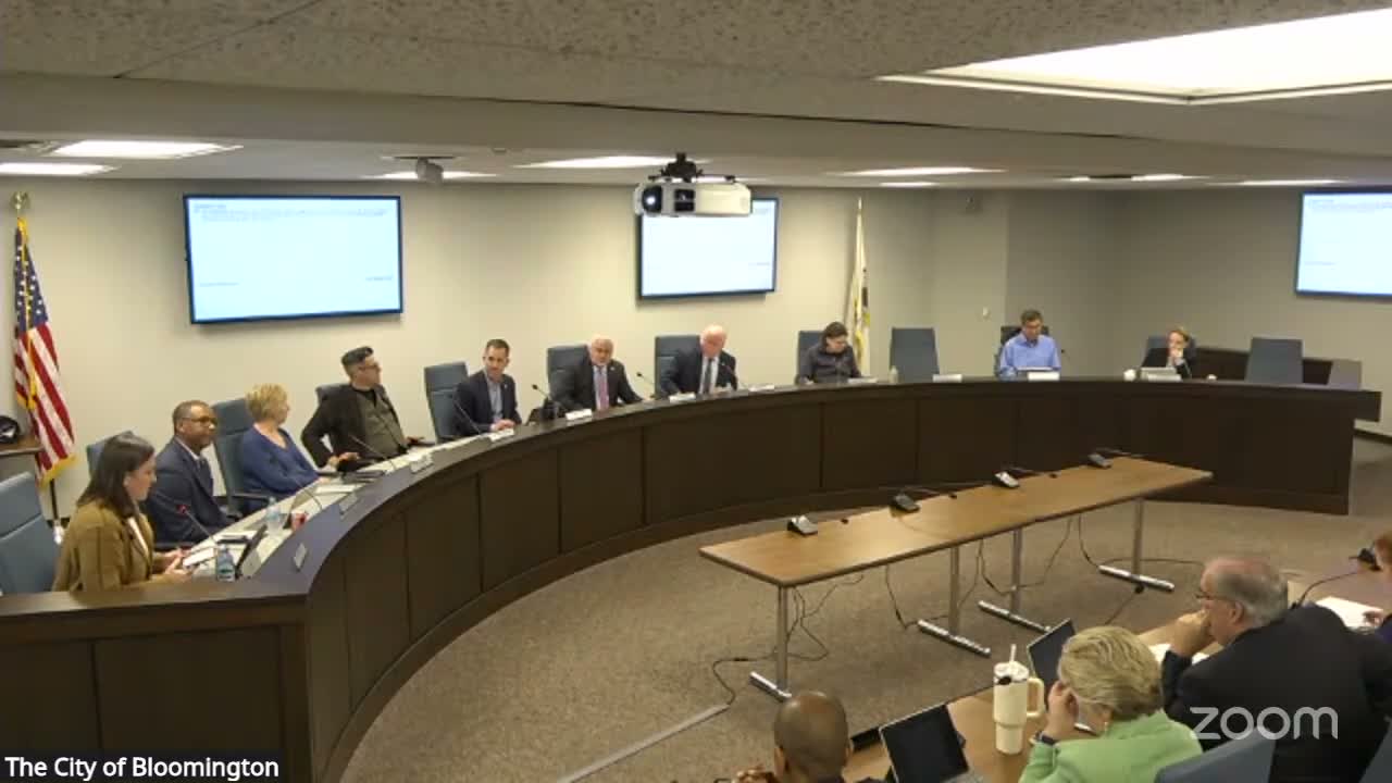 Bloomington council approves revised downtown streetscape after debate over removing flex lane