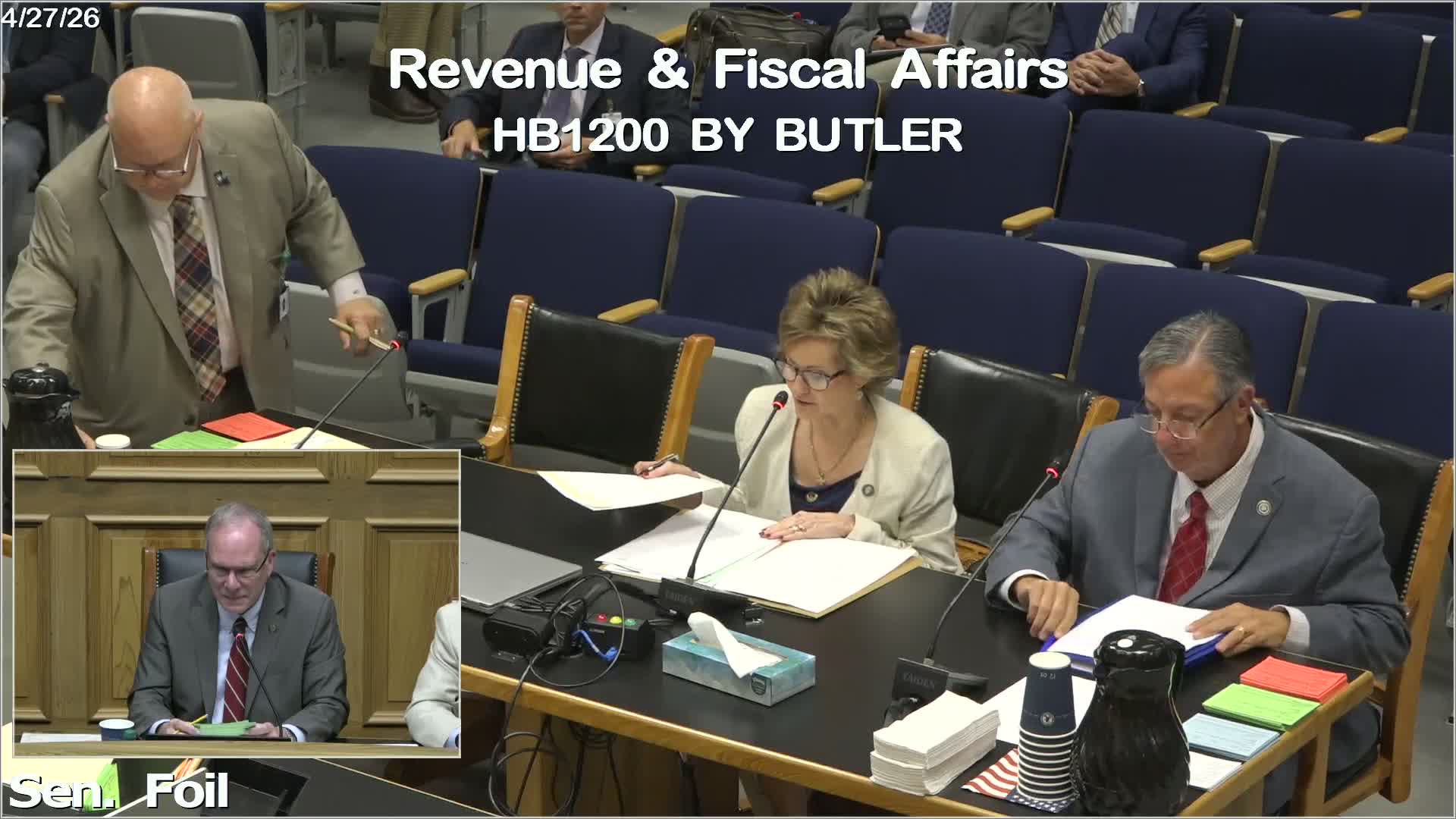 Committee approves rural infrastructure revolving loan program bill as amended