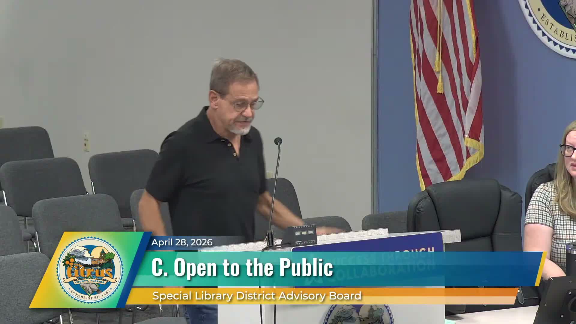 Library display and youth access prompt heated public comment; board points to existing forms and restricted-access card
