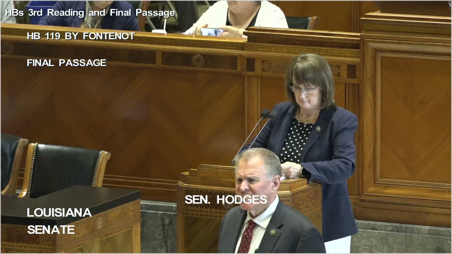 Louisiana Senate passes slate of bills including ride‑hailing insurance, aerospace tax rebate and new offense for harmful AI images