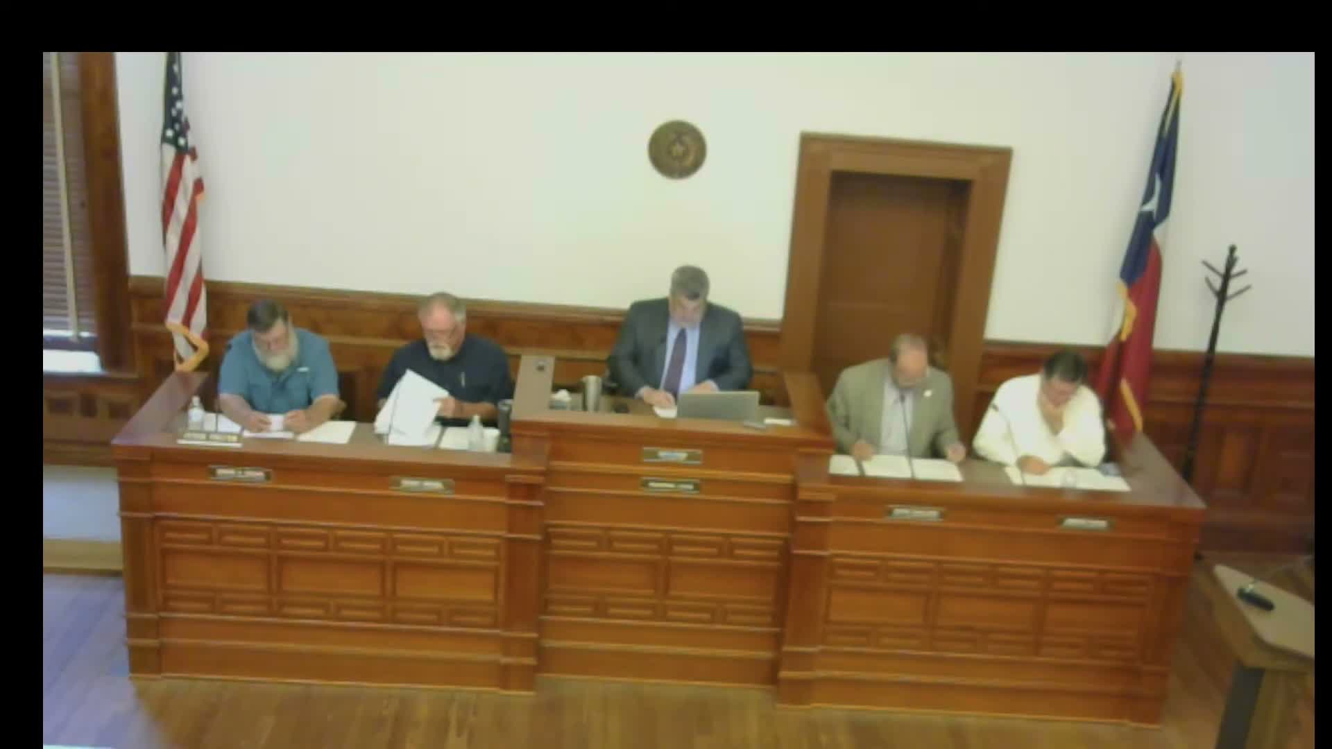 Lavaca County rejects GLO road‑improvement bids after publication error, plans to rebid