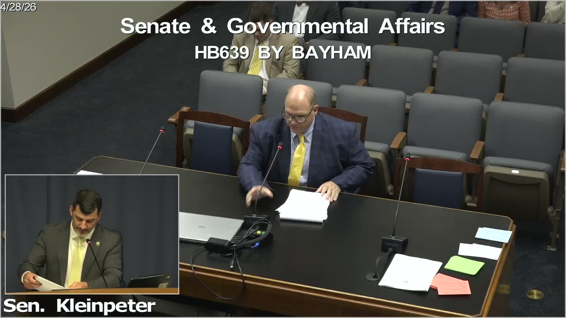 Committee adopts amendment and advances bill requiring disclosure for AI‑generated campaign calls