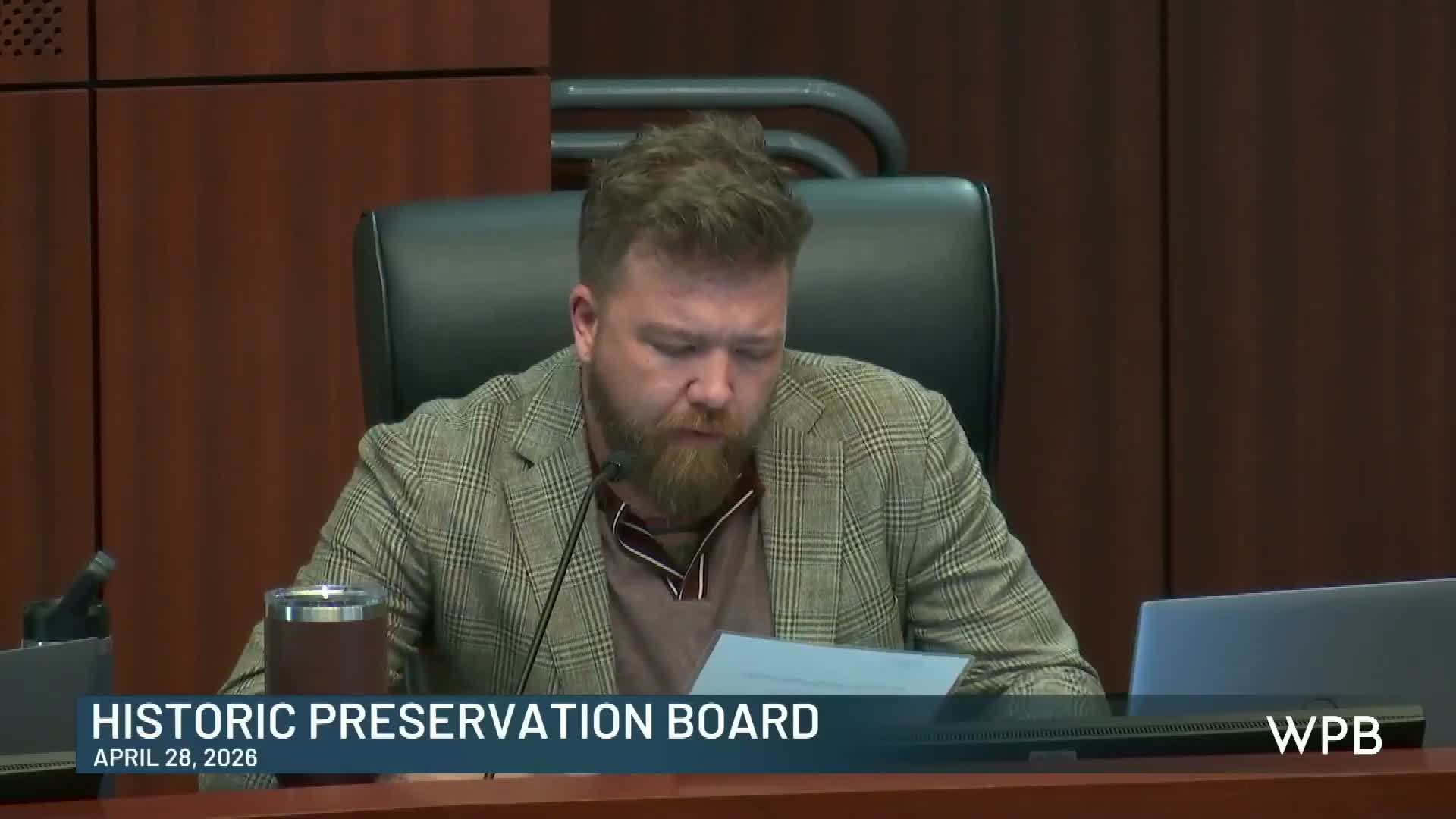 Historic Preservation Board approves demolition of detached structure at 511 Upland Road after mold and safety findings