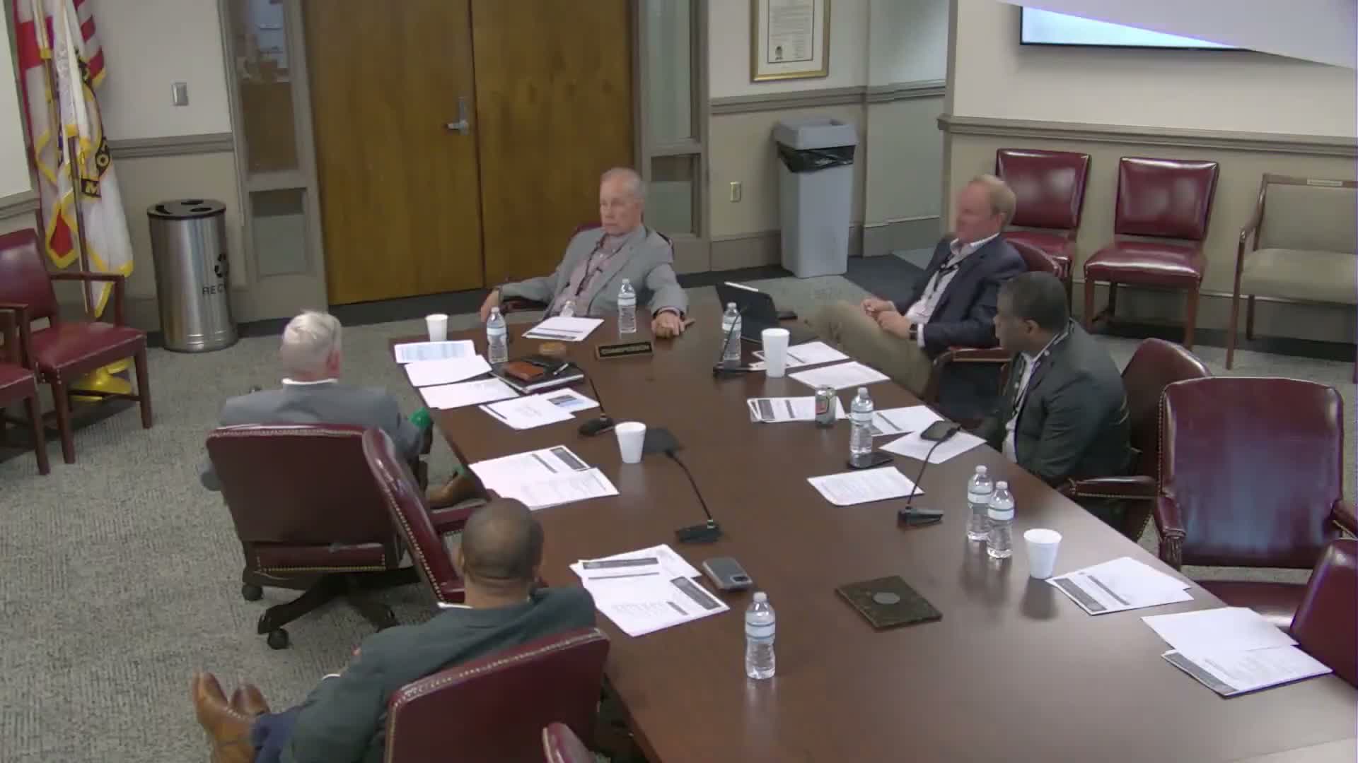 Council member Busby raises scooter-on-sidewalk concern; counsel says state law generally bars vehicles on sidewalks