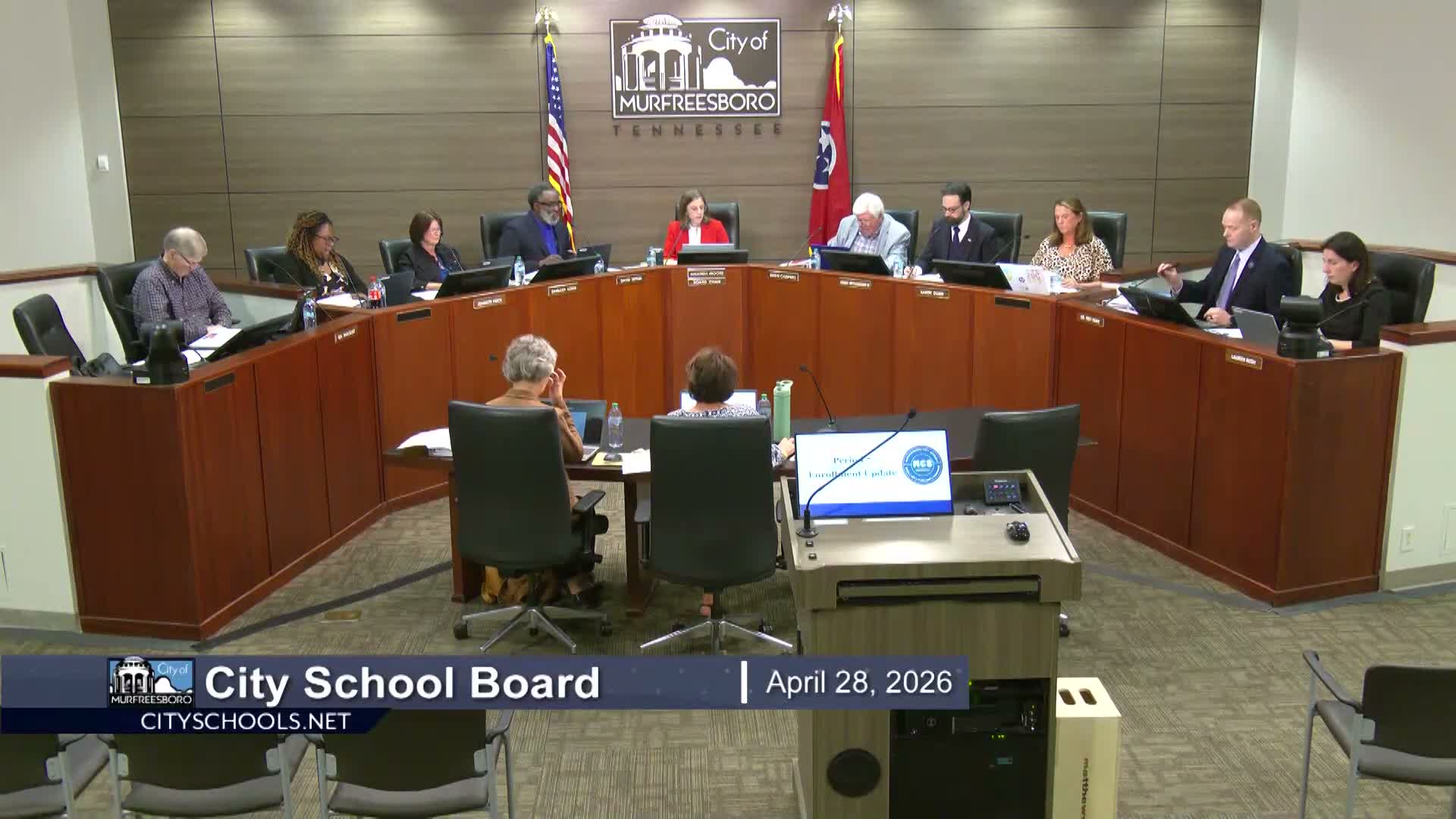 Murfreesboro board approves FY27 budget, adopts salary increases and limited pay boost for attendance secretaries