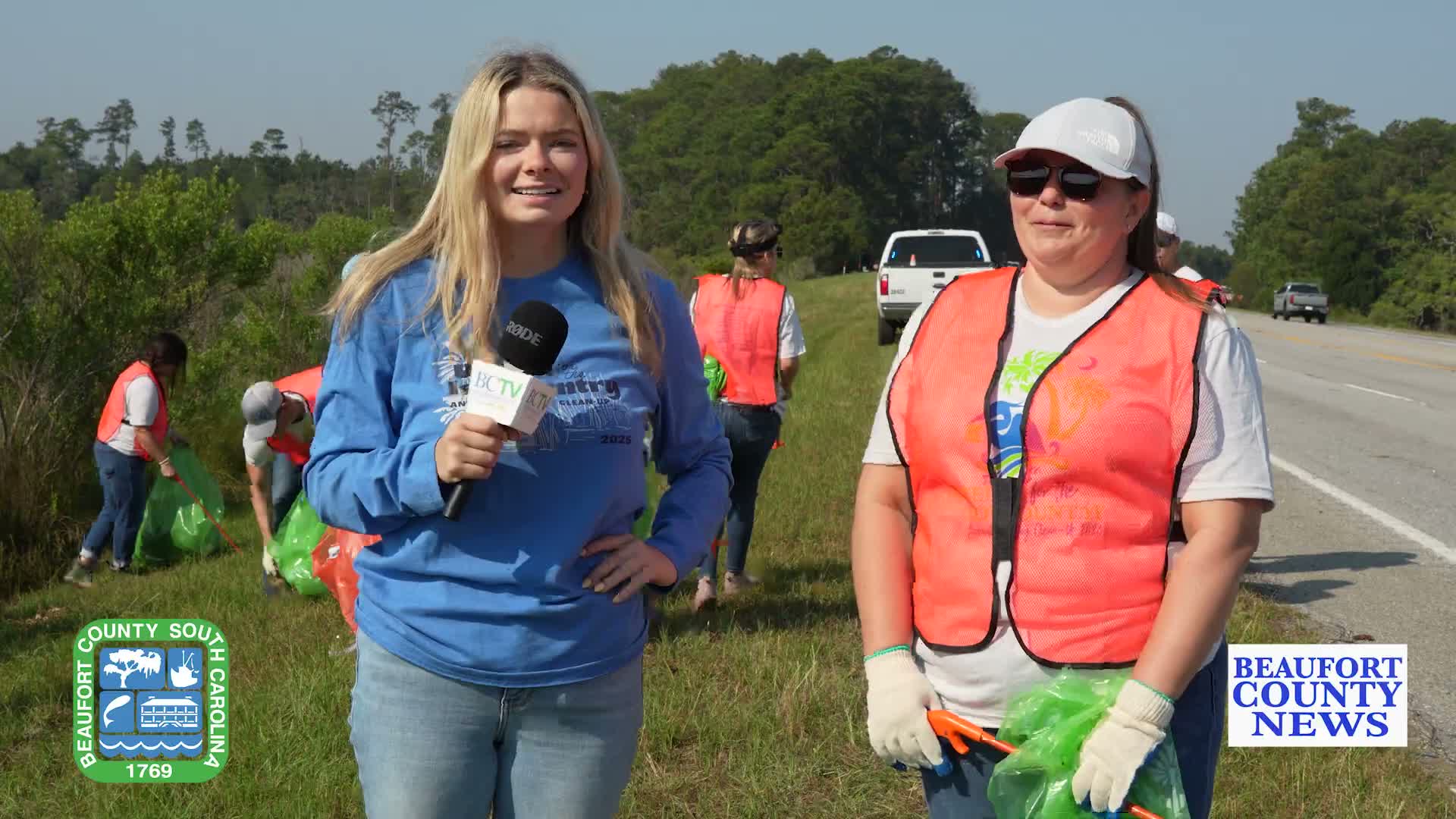 Beaufort County volunteers rally for Earth Day cleanup; Emerging Leaders member hopes to top 9,000 pounds