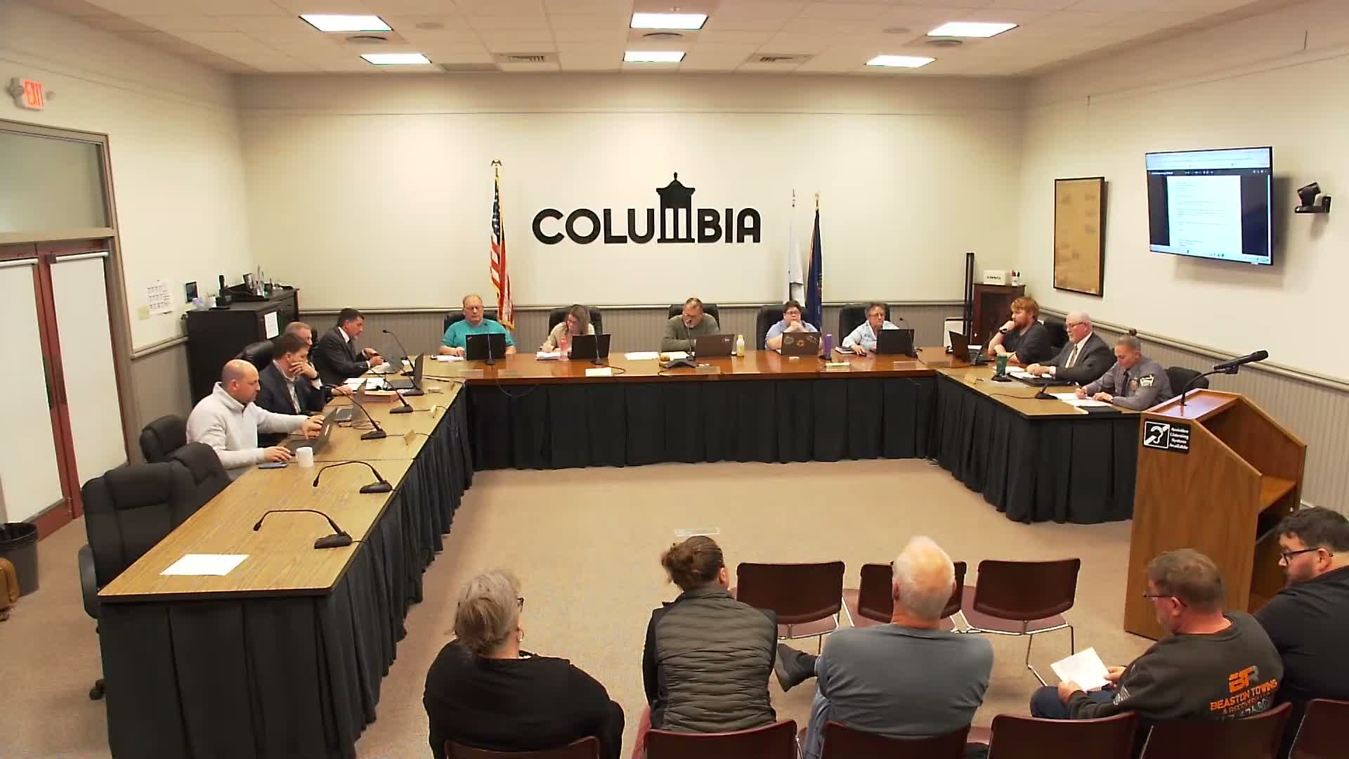 Council votes to raise Columbia Crossing DCNR grant request to $250,000 for facility improvements