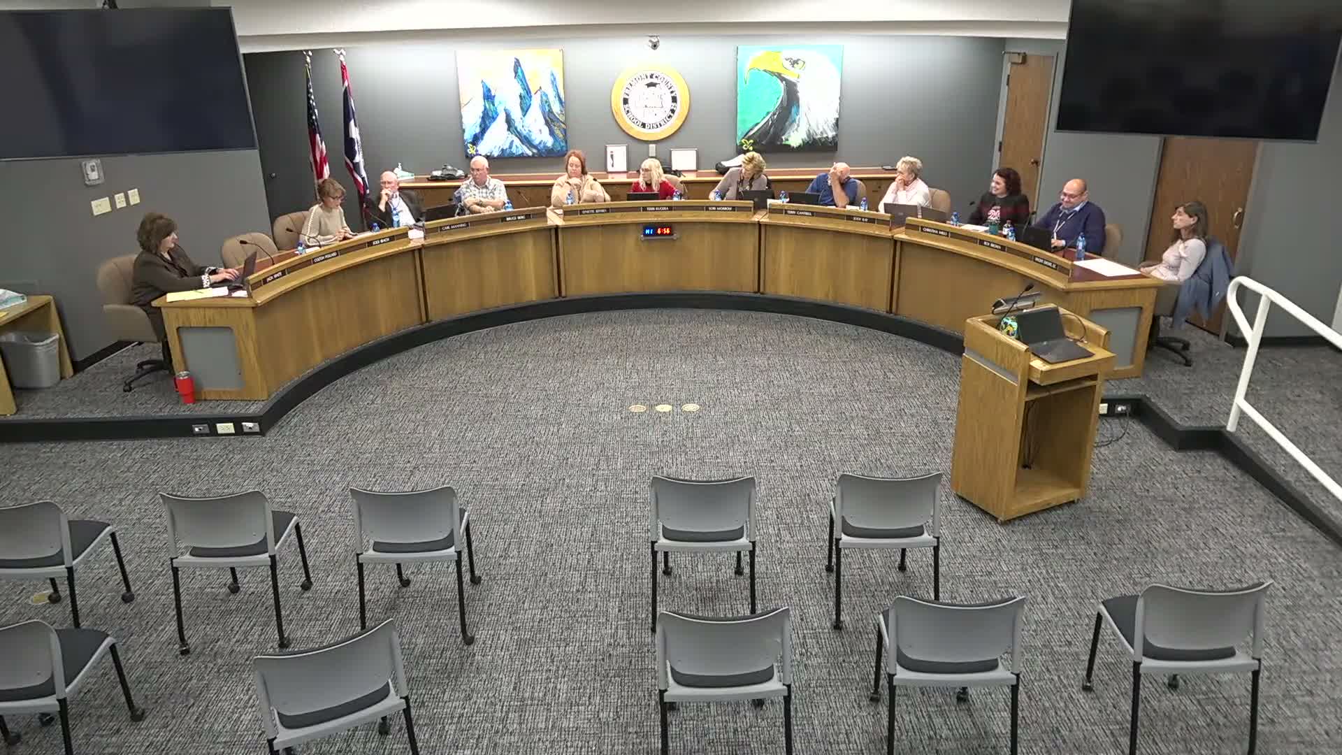 District staff outline proposed MOU with WBI to expand local behavior placements; tiered rates and $520,000 cap discussed