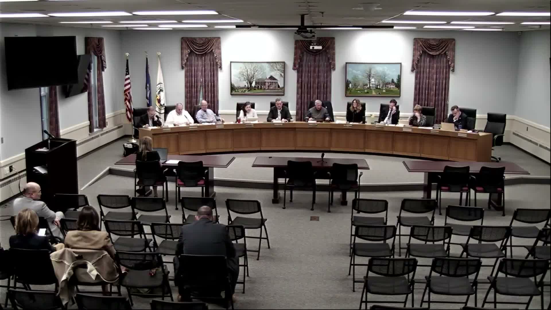 Council accepts DOT parcel and authorizes immediate transfer to allow homeowner electric connection at Peck Lane