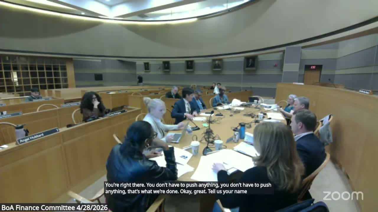 Committee backs 3‑year OnBase contract as amendment for automatic renewals fails; budget workshops press departments for funding detail